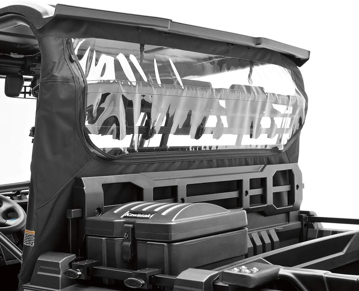 2018-2020 Genuine Kawasaki Mule PRO-FXR KQR Soft Rear Panel Black 99994-1055