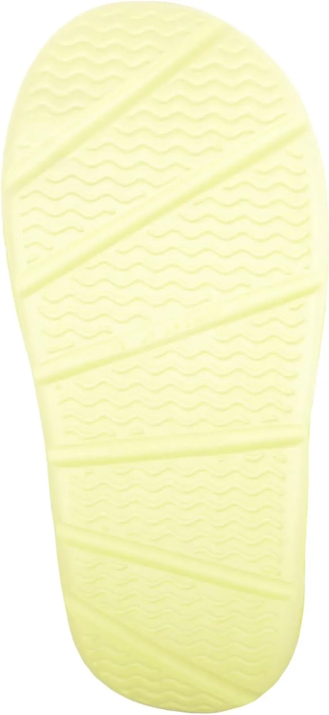 ABSOLUTE FOOTWEAR Womens Girls Slip On Chunky Summer Holiday Vacation Light Weight Mule Sliders Sandals