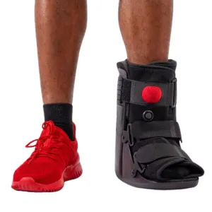 Air CAM Walker Fracture Boot – Short Medical Walking Boot for Foot & Ankle Injury Recovery (PDAC L4360/L4361), Size M (US Shoe Men 7.5-10.5 / Women 8.5-11.5)