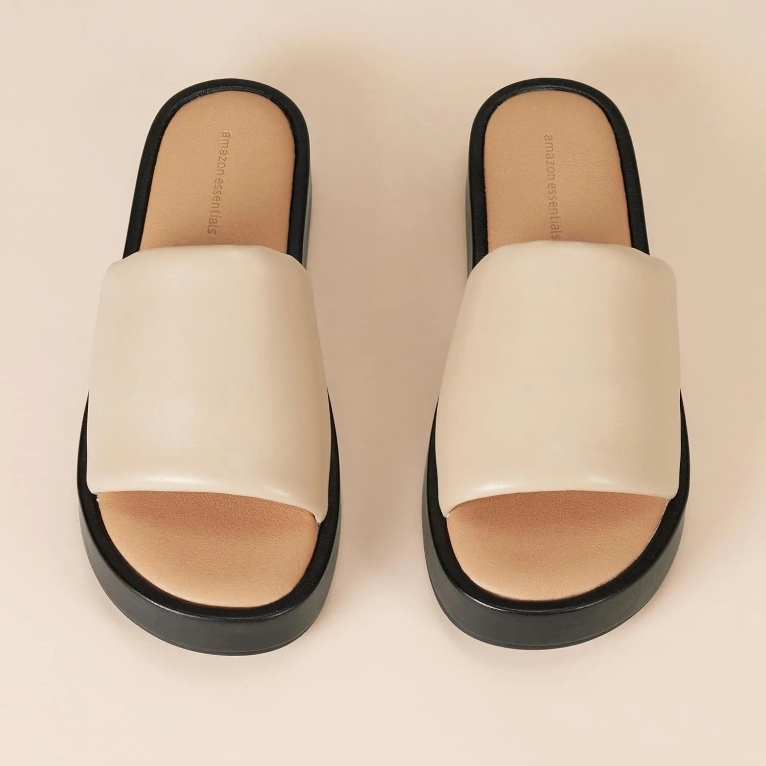 Amazon Essentials Women's Slide Flatform Sandal