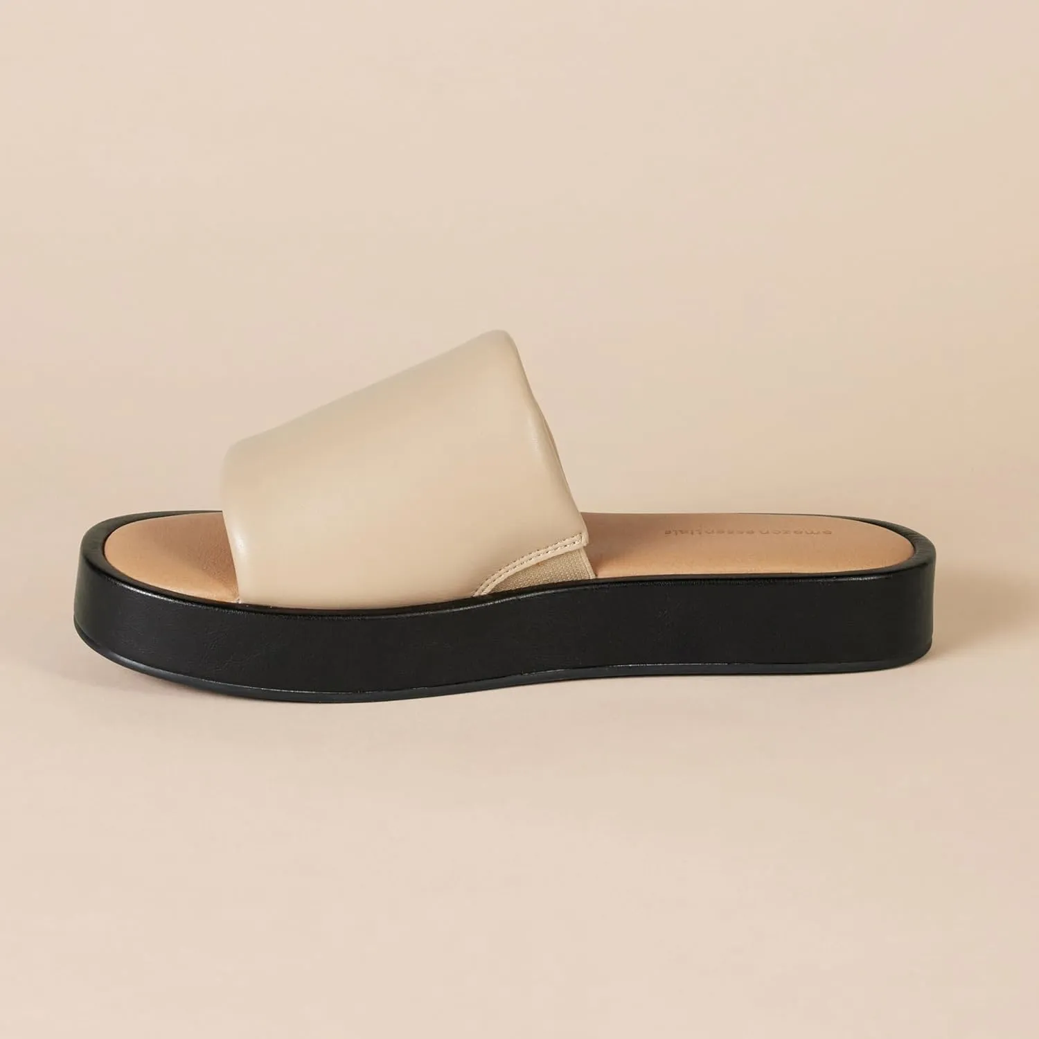 Amazon Essentials Women's Slide Flatform Sandal