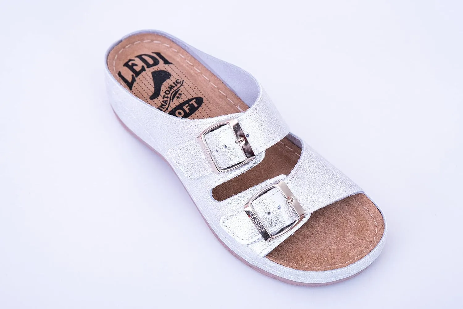 Anatomic 404 Leather Slip-on Womens Ladies Comfort Sandals Mule Clogs Slides Slippers Shoes