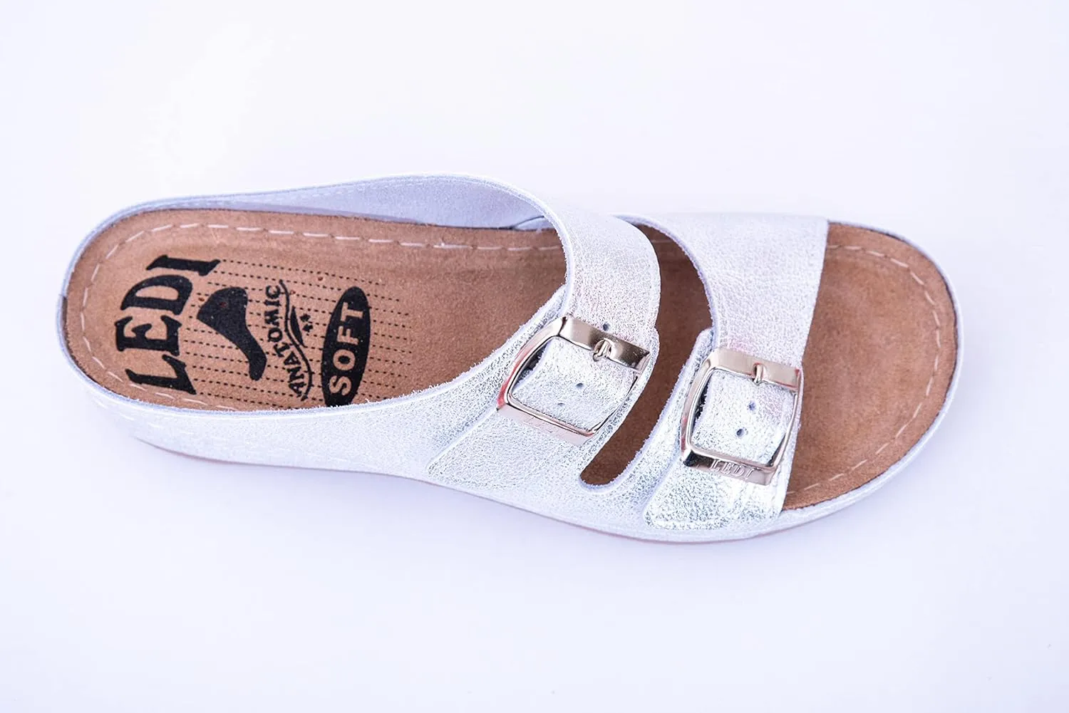 Anatomic 404 Leather Slip-on Womens Ladies Comfort Sandals Mule Clogs Slides Slippers Shoes