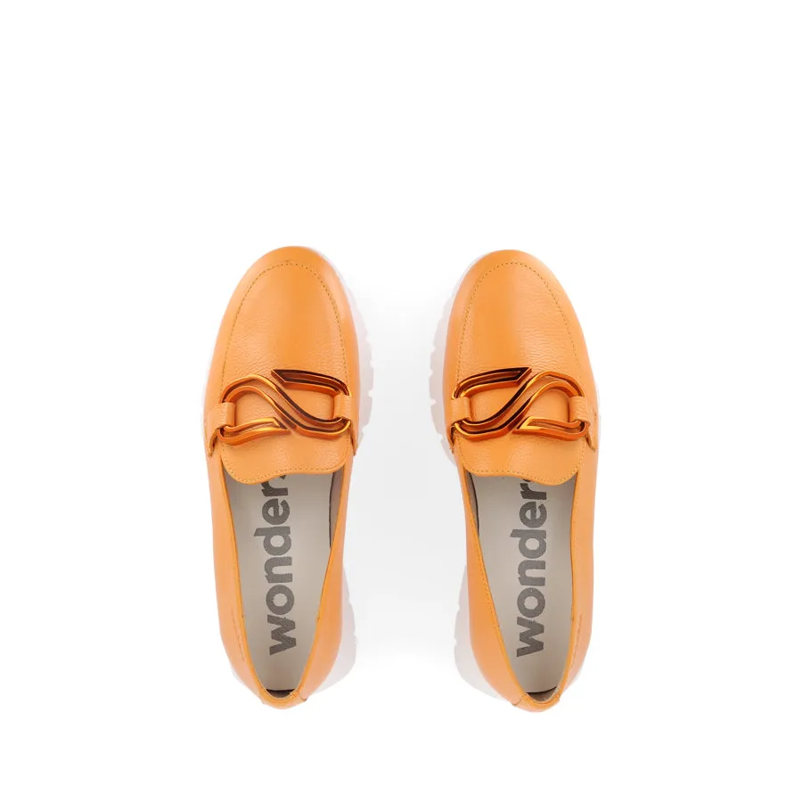 ARIANA A-2462 - ORANGE LEATHER
