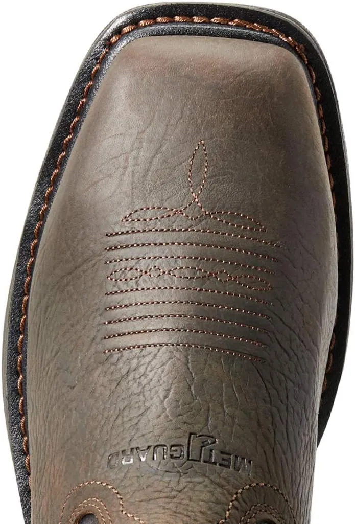 Ariat Men's Workhog Wide Square Toe Waterproof Metguard Composite Toe Work Boot