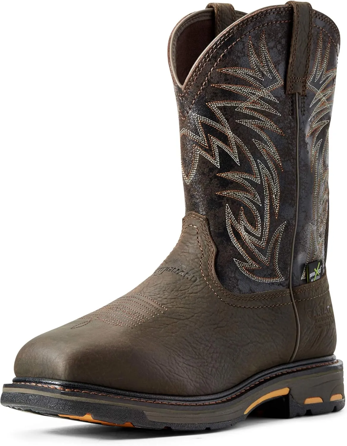 Ariat Men's Workhog Wide Square Toe Waterproof Metguard Composite Toe Work Boot