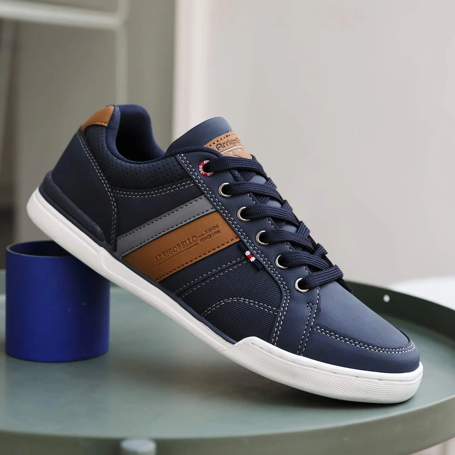 ARRIGO Bello Sneakers for Men Casual Shoes Low Top Comfortable Walking Shoes