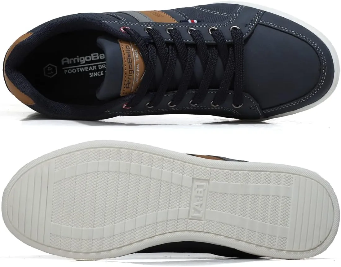ARRIGO Bello Sneakers for Men Casual Shoes Low Top Comfortable Walking Shoes
