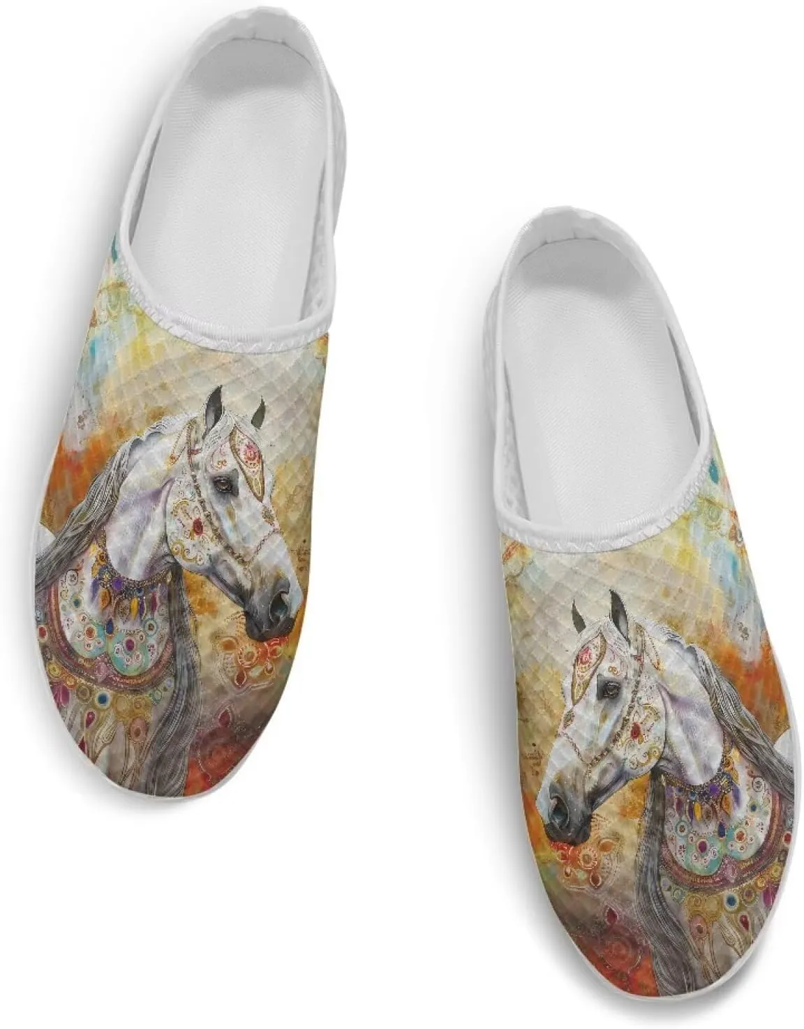 Backless Mesh Slip-On Mule Shoes for Women - Light, Comfort, Non-Slip, Easy Wear for Walking, Camping