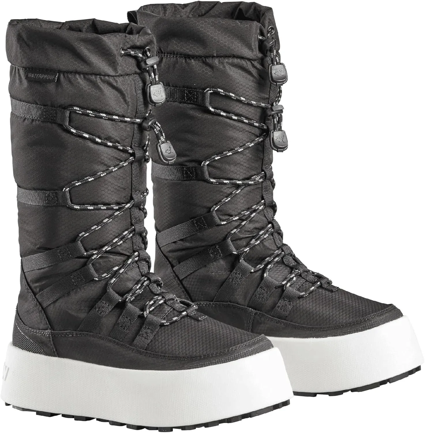 Baffin Women's GENEVA Tall Waterproof Insulated Lightweight Tundra-Rated Slip-Resistant Cold Weather Winter Snow Boots