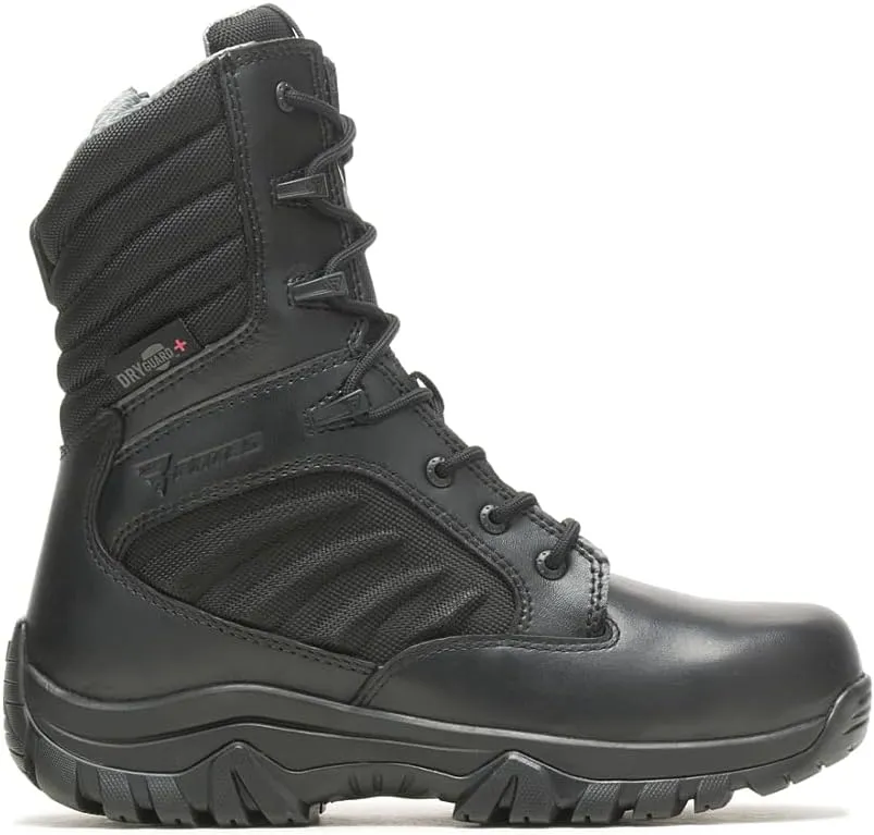 Bates Women's Gx X2 Tall Side Zip Dryguard  Military and Tactical Boot