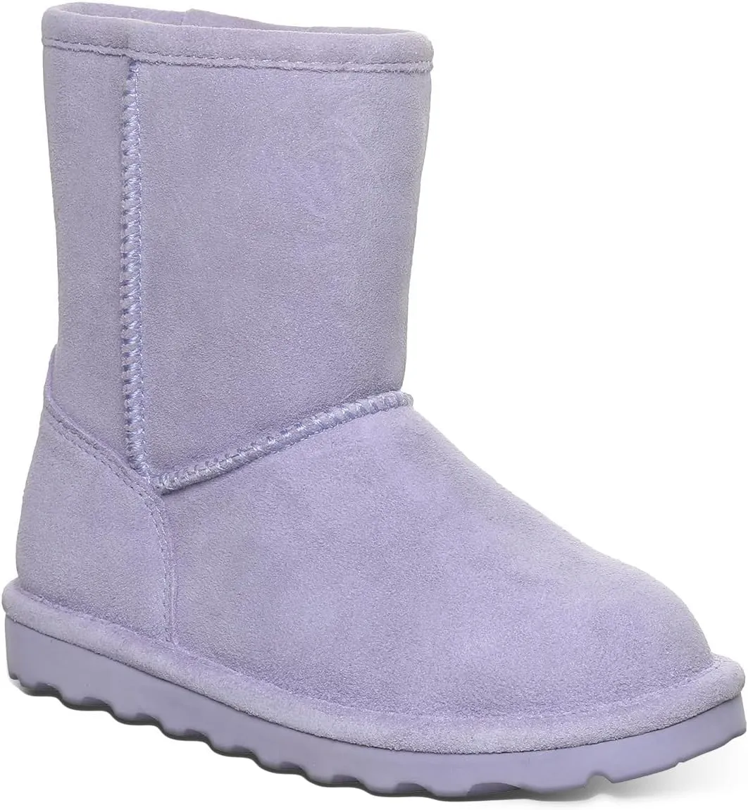 BEARPAW Elle Youth Multiple Colors | Youth's Boot Classic Suede | Youth's Slip On Boot | Comfortable Winter Boot