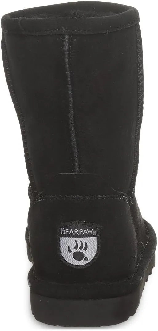 BEARPAW Elle Youth Multiple Colors | Youth's Boot Classic Suede | Youth's Slip On Boot | Comfortable Winter Boot