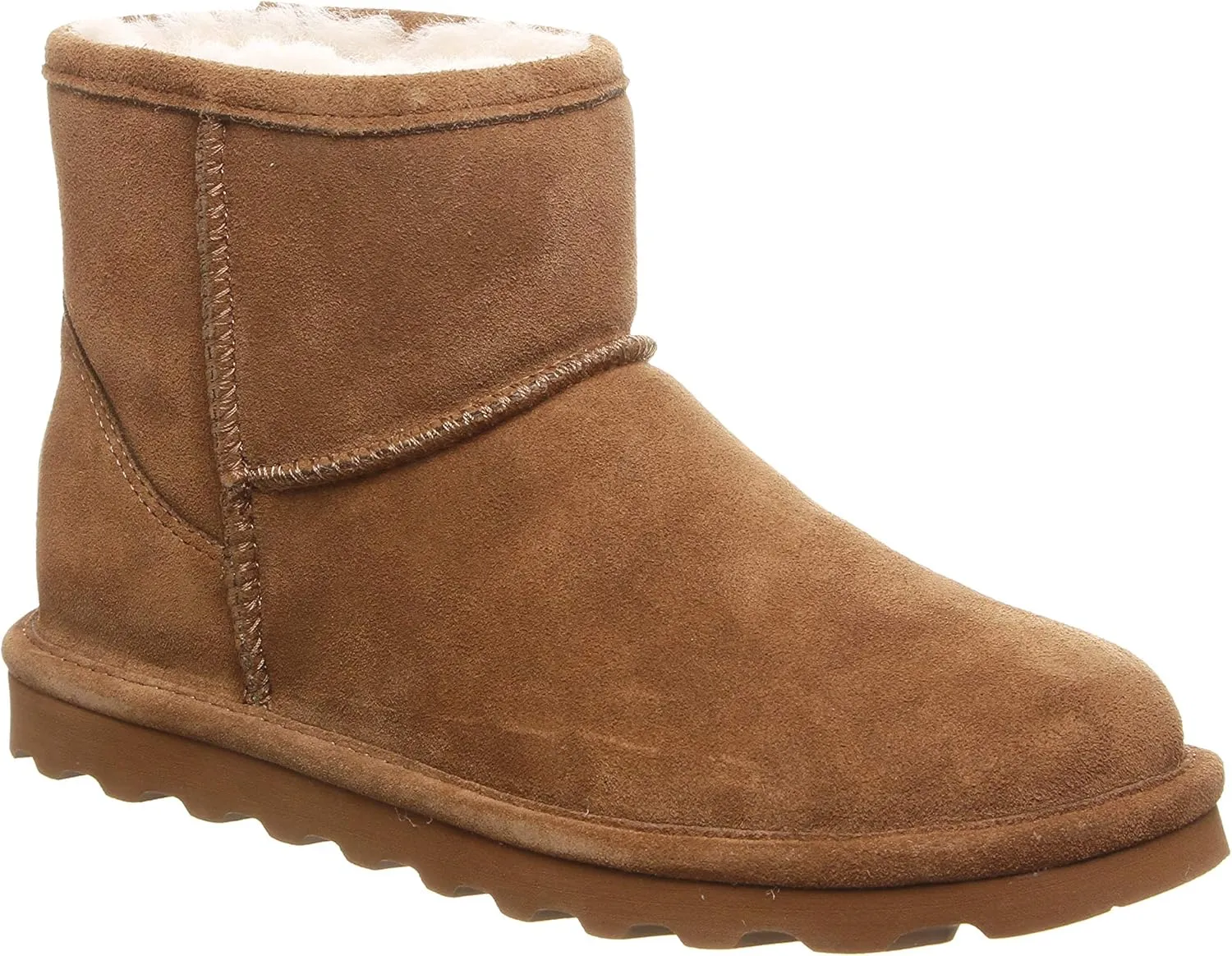 BEARPAW Women's Alyssa Multiple Colors | Women's Ankle Boot | Women's Slip On Boot | Comfortable Winter Boot