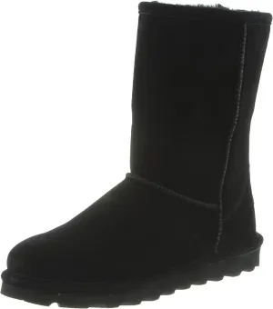 BEARPAW Women's Elle Short Multiple Colors | Women's Boot Classic Suede | Women's Slip On Boot | Comfortable Winter Boot