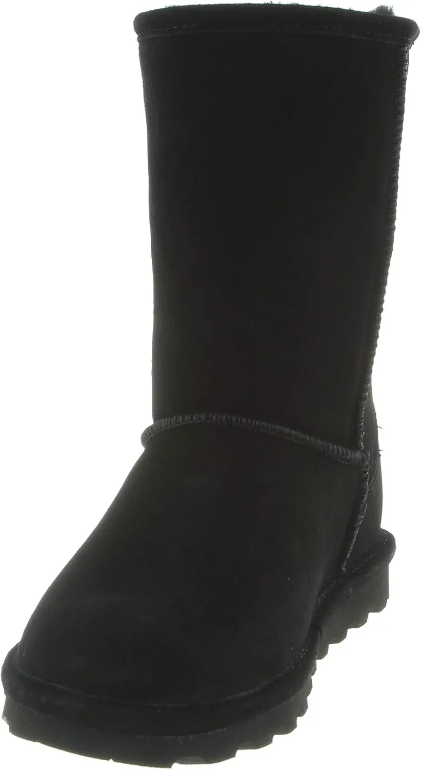 BEARPAW Women's Elle Short Multiple Colors | Women's Boot Classic Suede | Women's Slip On Boot | Comfortable Winter Boot
