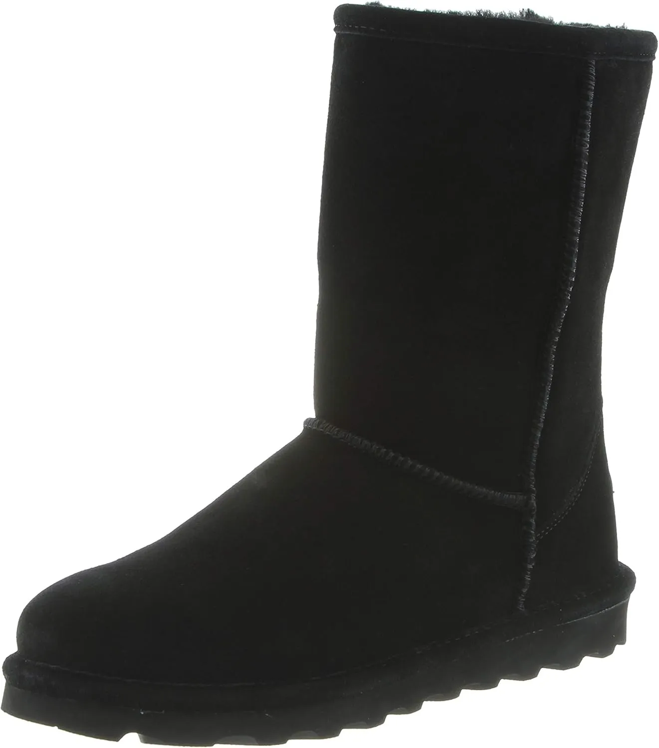 BEARPAW Women's Elle Short Multiple Colors | Women's Boot Classic Suede | Women's Slip On Boot | Comfortable Winter Boot