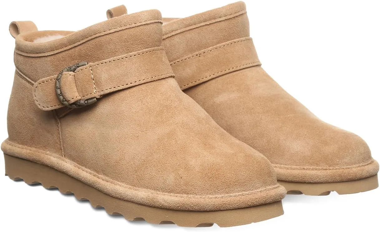BEARPAW Women's Petite Boot | Women's Ankle Boot | Women's Slip On Boot | Comfortable Winter Boot