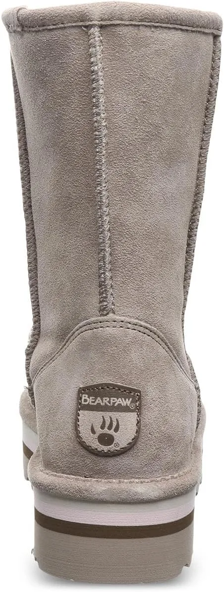 BEARPAW Womens Retro Elle Sheepskin Waterproof Winter Boots