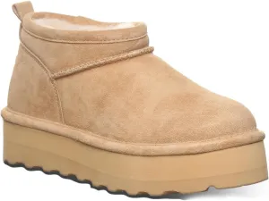 BEARPAW Women's Retro Super Shorty Boot | Women's Ankle Boot | Women's Slip On Boot | Comfortable Winter Boot | Multiple Colors & Sizes