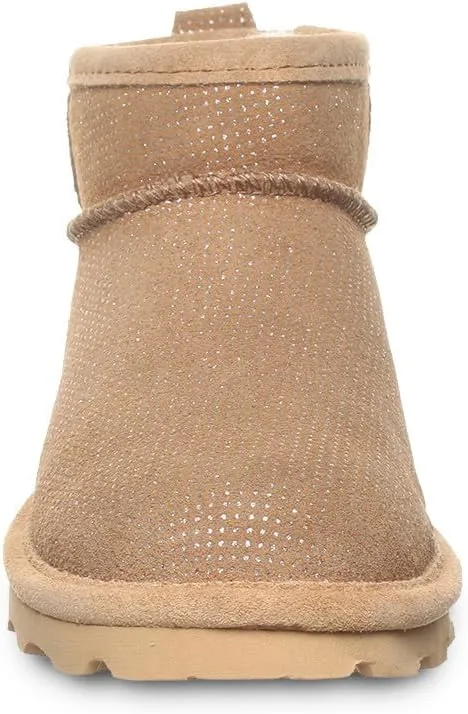 BEARPAW Women's Shorty Exotic Boot | Women's Ankle Boot | Comfortable Winter Boot