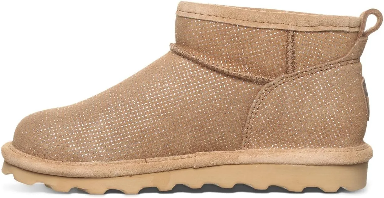 BEARPAW Women's Shorty Exotic Boot | Women's Ankle Boot | Comfortable Winter Boot