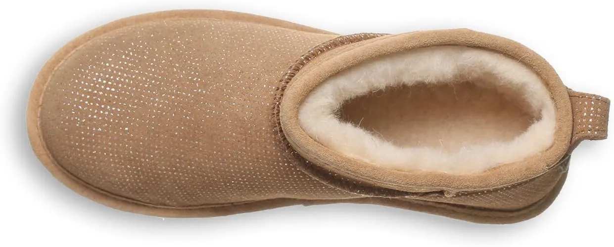 BEARPAW Women's Shorty Exotic Boot | Women's Ankle Boot | Comfortable Winter Boot