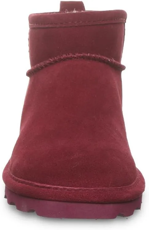 BEARPAW Women's Shorty Multiple Colors | Women's Ankle Boot | Women's Slip On Boot | Comfortable Winter Boot