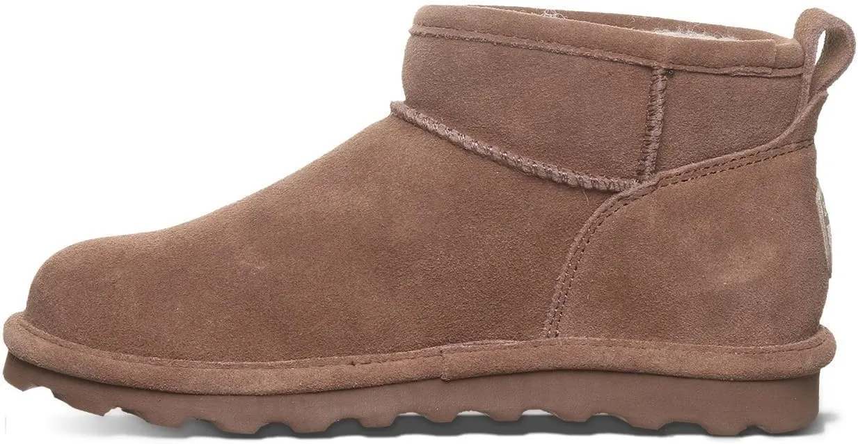 BEARPAW Women's Shorty Wide Multiple Colors | Women's Ankle Boot | Women's Slip On Boot | Comfortable Winter Boot