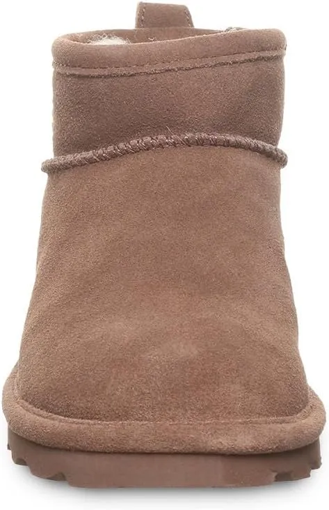 BEARPAW Women's Shorty Wide Multiple Colors | Women's Ankle Boot | Women's Slip On Boot | Comfortable Winter Boot