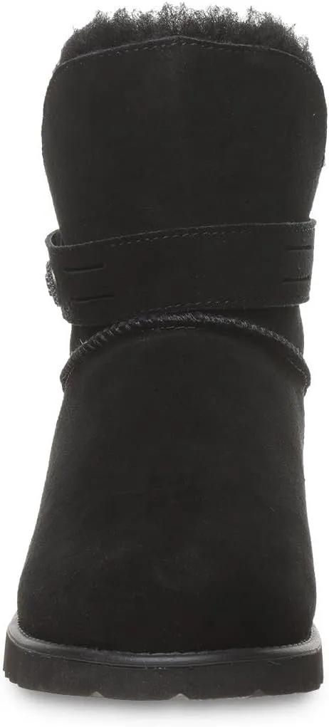 BEARPAW Women's Wellston Multiple Colors | Women's Boot Suede | Women's Slip On Boot | Comfortable Winter Boot
