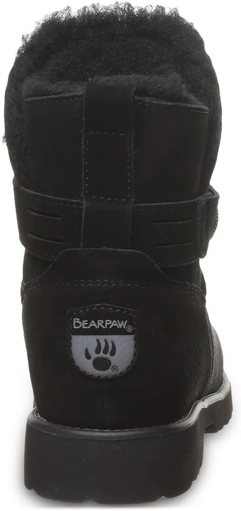 BEARPAW Women's Wellston Multiple Colors | Women's Boot Suede | Women's Slip On Boot | Comfortable Winter Boot