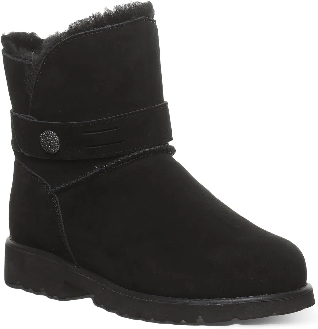 BEARPAW Women's Wellston Multiple Colors | Women's Boot Suede | Women's Slip On Boot | Comfortable Winter Boot