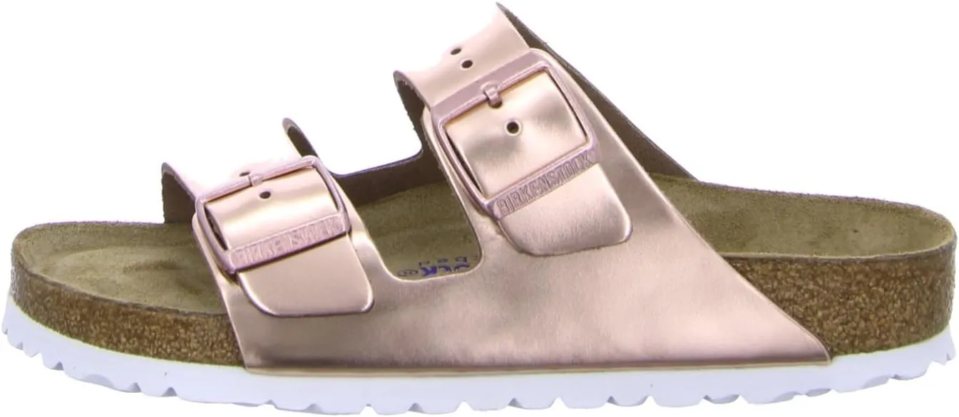 Birkenstock Men's Suede Soft Footbed Arizona Sandal
