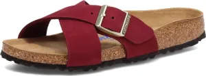 Birkenstock Sienna Soft Footbed MAROON Nubuck N 40 N EU 9