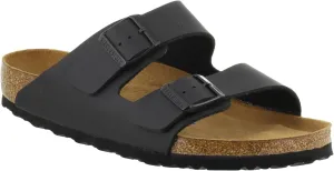 Birkenstock Women's Soft Footbed Arizona Blue Bflor S/Fb, Black, 10-10.5