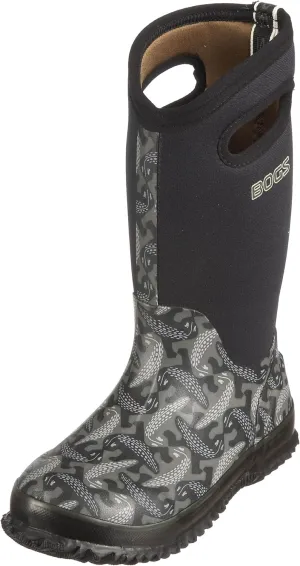 BOGS Unisex-Child Classic High Waterproof Insulated Rubber Neoprene Rain Boot
