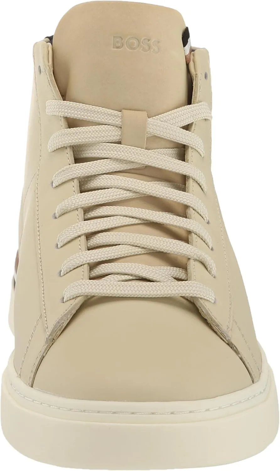 BOSS Men's Clint High Top Leather Sneaker