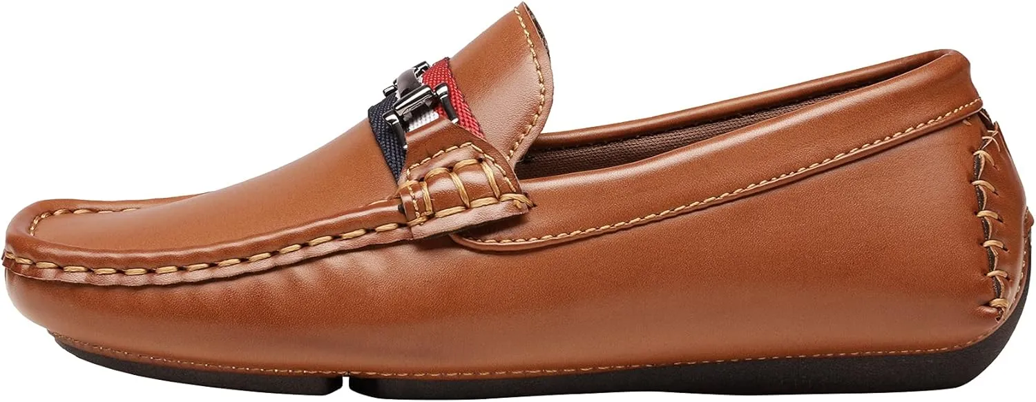 Bruno Marc Boy's Loafer Slip-On Dress Shoes