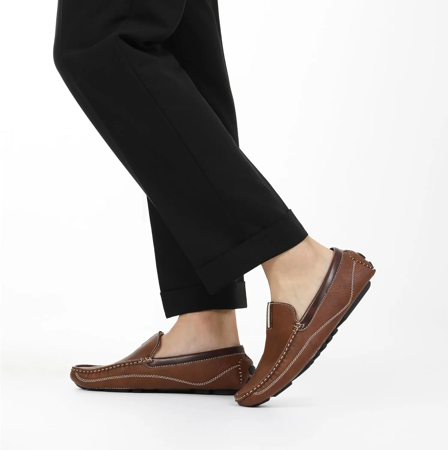 Bruno Marc Men's Driving Moccasins Penny Loafers Slip on Loafer Shoes