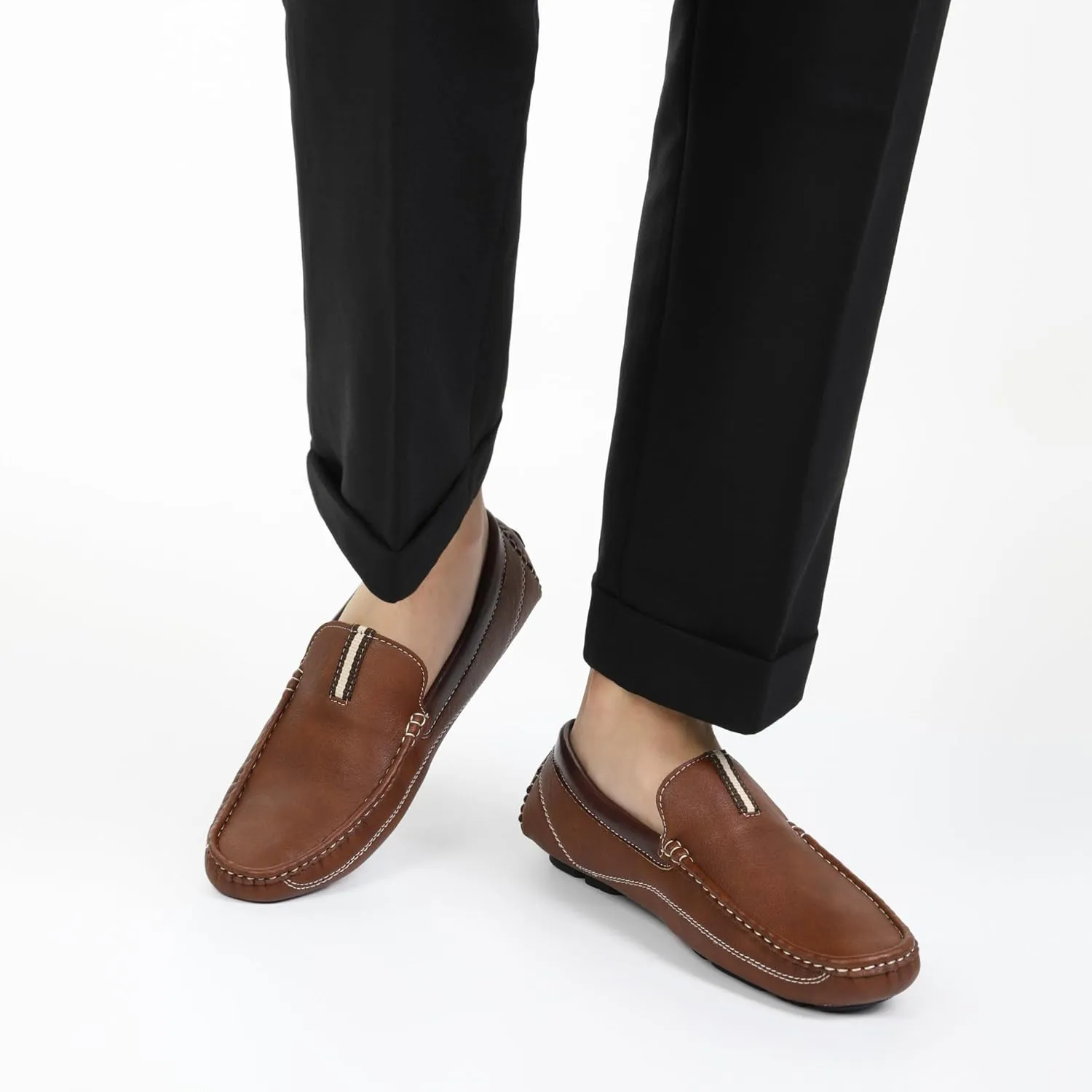 Bruno Marc Men's Driving Moccasins Penny Loafers Slip on Loafer Shoes