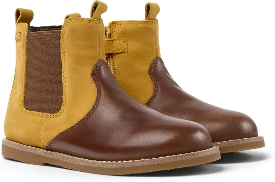 Camper Unisex-Child Modern Chelsea Boot