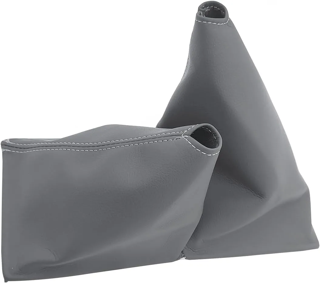 Car Shift Boot, Manual Shift Boot Dust Cover Gray Fits for 1984-1989 Toyota 4Runner Pickup 4x4 5spd (Only for 11.5" Length Frame)