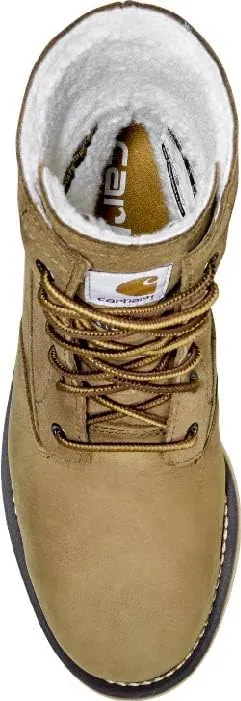 Carhartt Women's Waterproof Sherpa Lined Fold Down Winter Wedge Boot