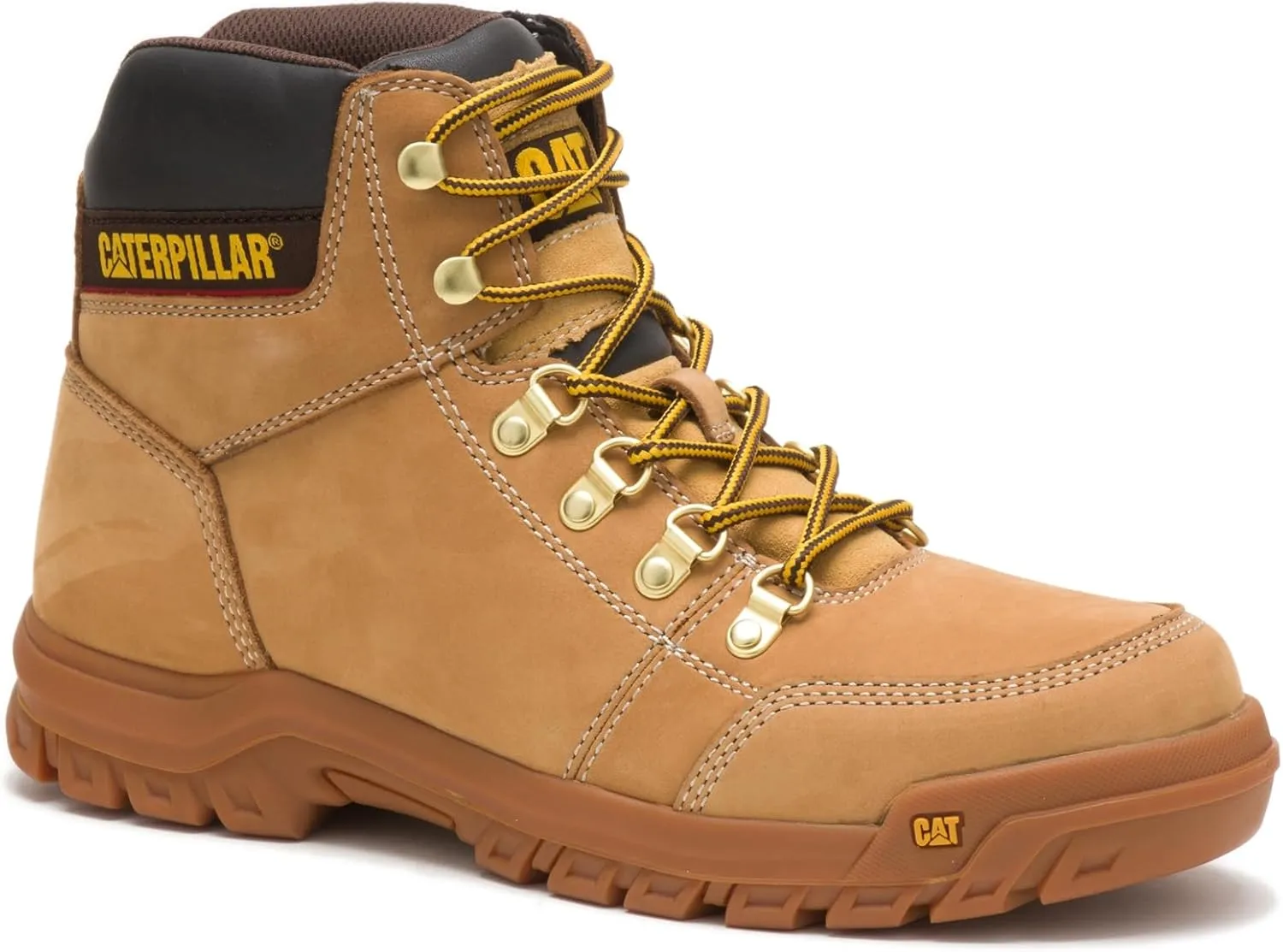 Cat Footwear Men's Outline Soft Toe Work Boot