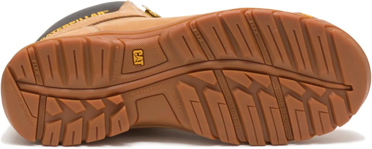 Cat Footwear Men's Outline Soft Toe Work Boot