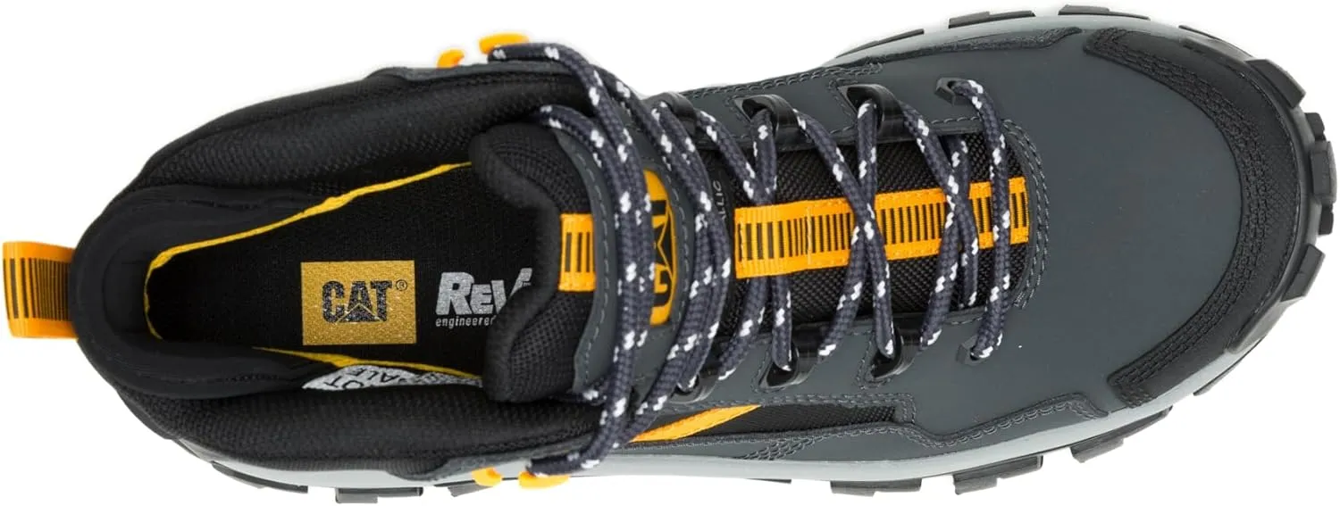 CAT Men's Invader Mid Vent Waterproof Non Metallic Composite Toe Ankle Boot