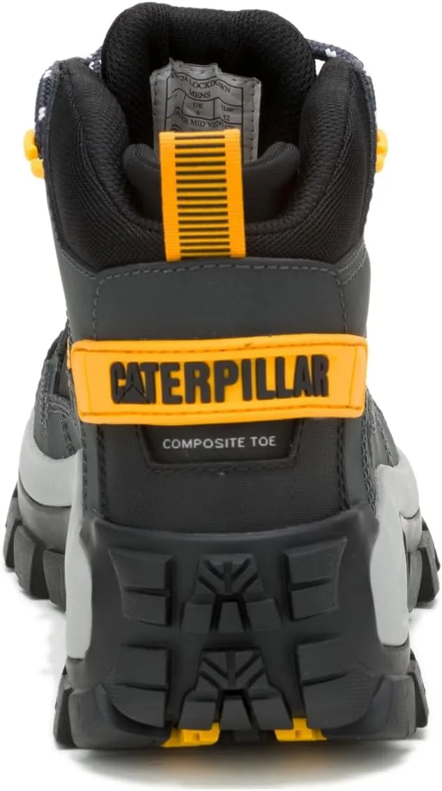 CAT Men's Invader Mid Vent Waterproof Non Metallic Composite Toe Ankle Boot