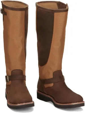 Chippewa SN5914 Men 17 in Square toe Snake Boot Brown 11.5 D