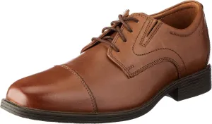 Clarks Men's Driver Sneaker, Dark Tan Leather, 13